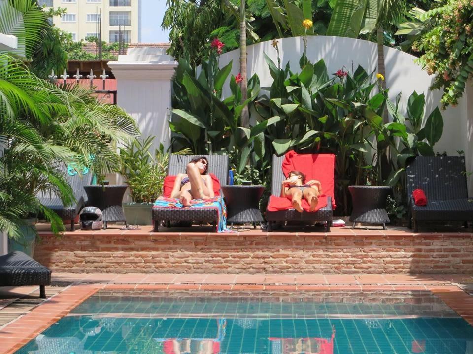 Villa Silk Road Hotel Phnompenh Exteriér fotografie
